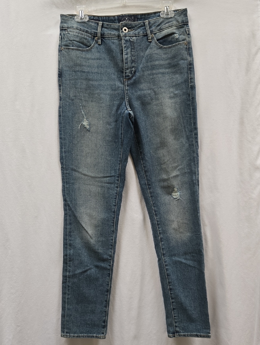 Lucky Brand Hayden Skinny  Medium Blue Denim Jeans